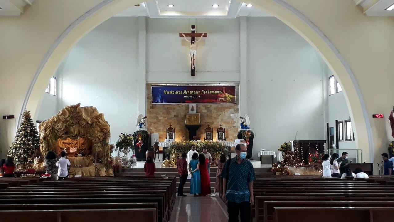 Dirayakan Ditengah Pandemi, Natal 2020 Berjalan Khidmat