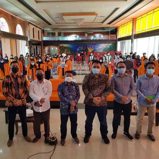 Sigit, Sosper Bersama Mahasiswa di Universitas Balikpapan
