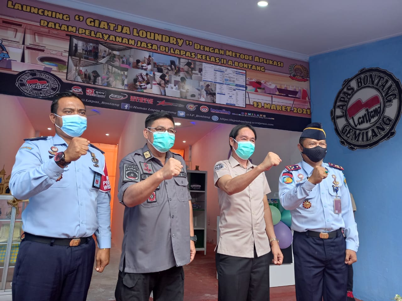 Wujudkan Predikat WBK , Lapas Kelas ll A Bontang Kenalkan Inovasi Baru