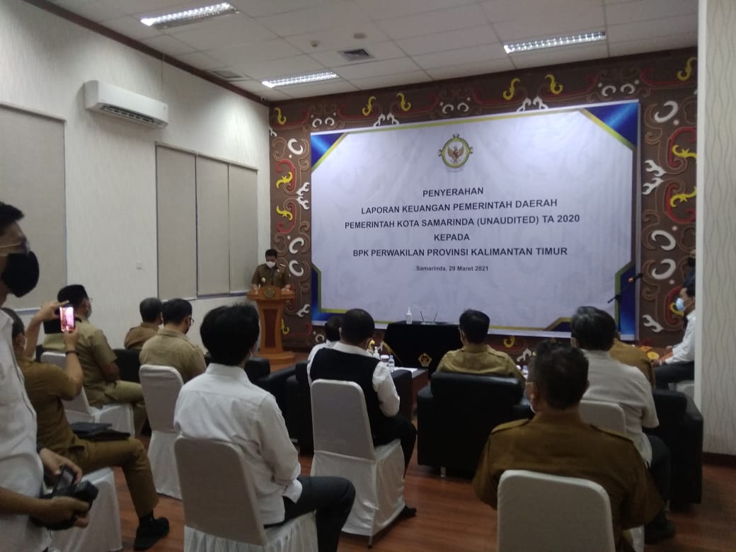 Serahkan LKPD Tahun Anggaran 2020, Andi Harun : Saya Yakin Kita Dapat WTP ke Tujuh