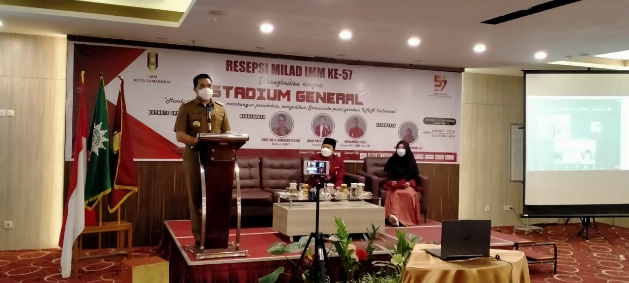Menghadiri Milad IMM ke-57, Andi Harun : Kader IMM Harus Terus Berkontribusi Pada Bangsa dan Negara