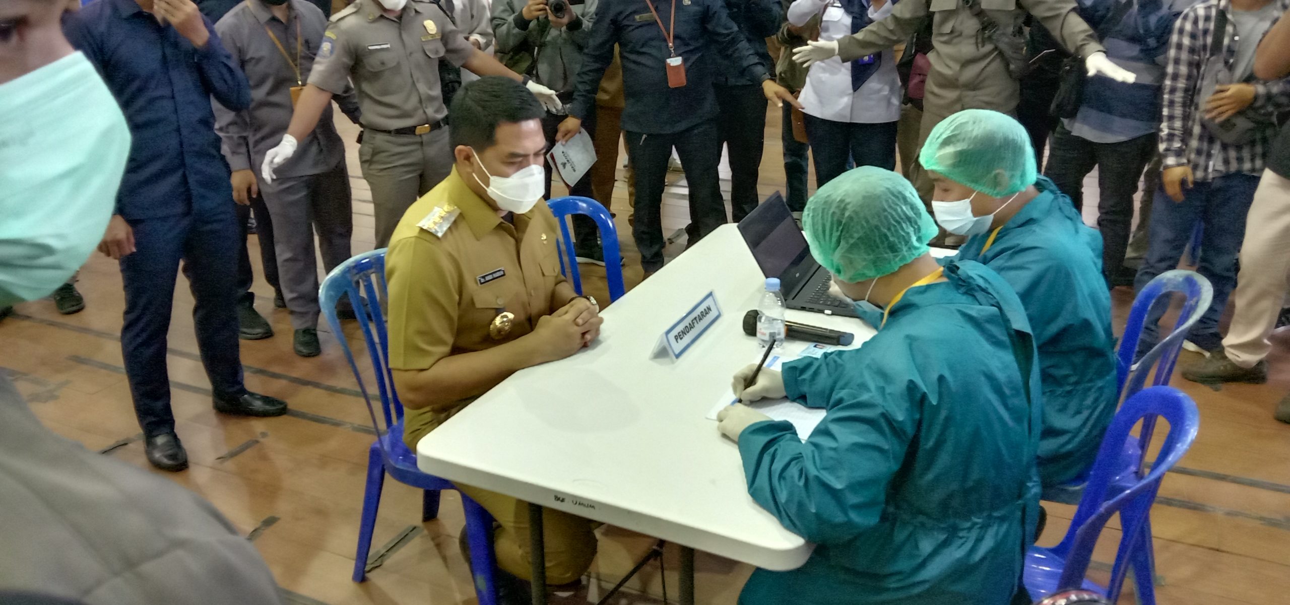 Wali Kota Andi Harun Ajak Masyarakat untuk Vaksin