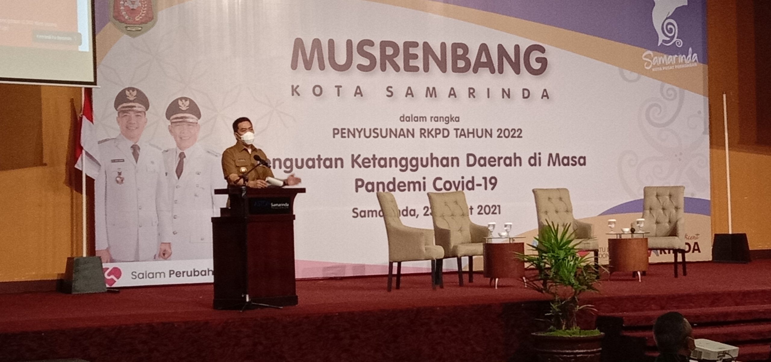 Andi Harun Targetkan PAD Samarinda Tahun 2021 Sebesar 500 milyar di Musrenbang