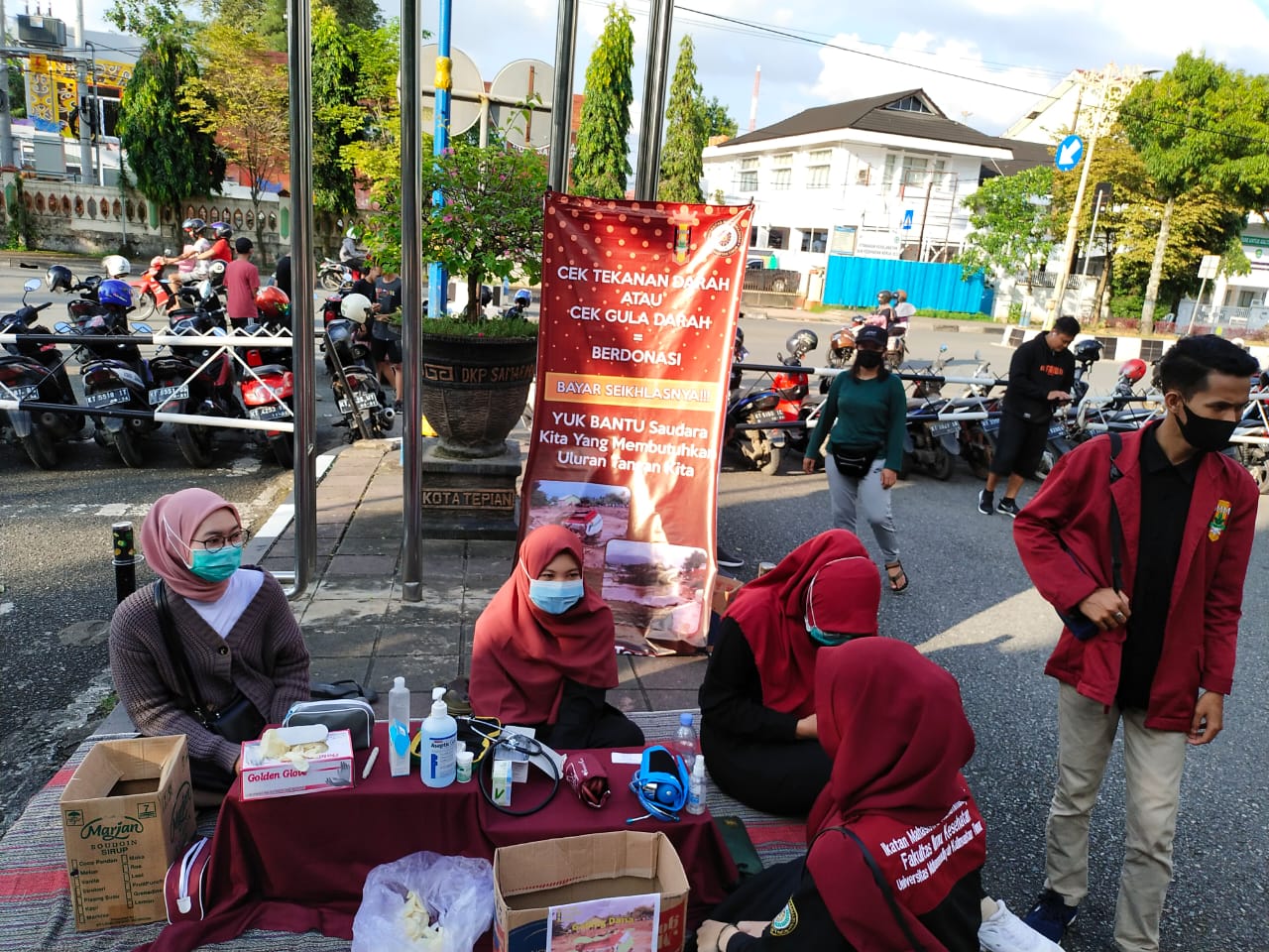 Peduli Bencana NTT dan NTB, IMM Fakesfar UMKT Gelar Galang Dana dan Pemeriksaan Kesehatan Gratis