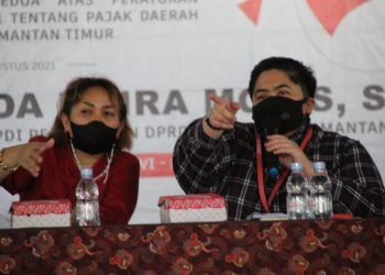 Sosper di Kutim, Ananda Emira Moeis Sampaikan Pentingnya Bayar Pajak Tepat Waktu