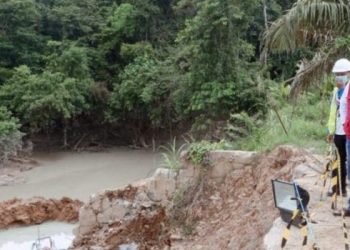 Bupati Kukar Minta Pembangunan Jembatan Long Penjalin di Tabang selesai tepat waktu