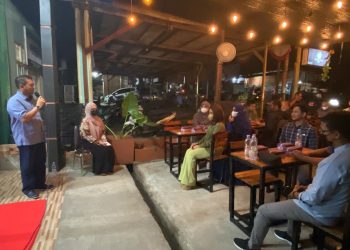 Launching Daun Talas Cafe, Hadi Mulyadi Mendukung Penuh Usaha Kreatif Pemuda Kaltim