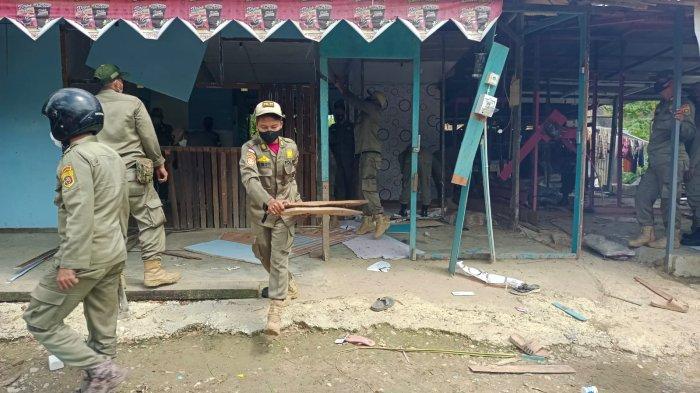 PKL di Kawasan Folder Air Hitam ditertibkan Oleh Satpol PP