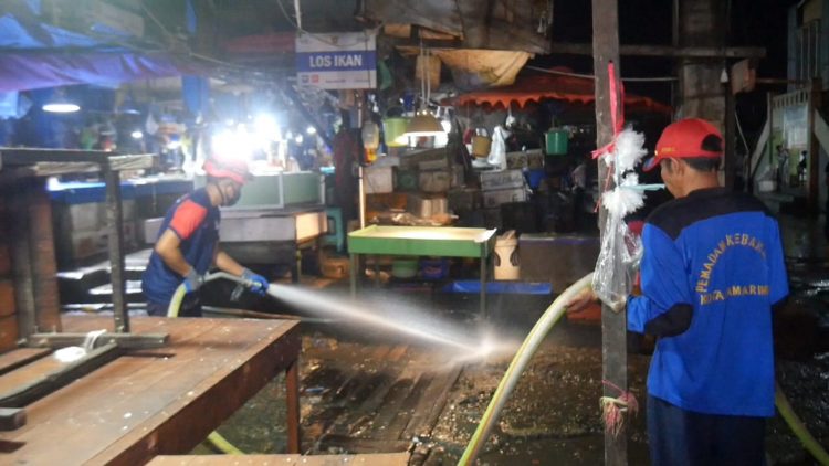 Walikota Samarinda Instruksikan Pembersihan Kawasan Pasar Pasca Lebaran