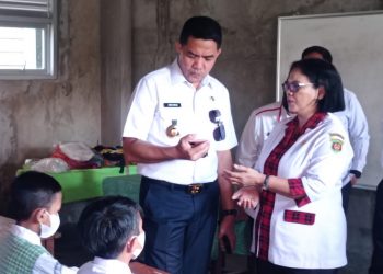 Andi Harun Tinjau SDN 005 Sambutan yang Mangkrak, Tahun 2023 Pembangunan Segera dilanjutkan
