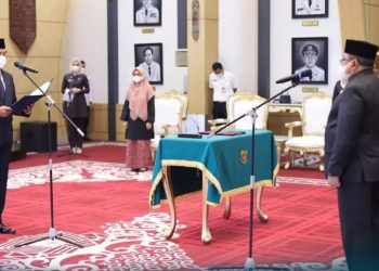 Wali Kota Samarinda Melantik Ali Fitri Sebagai Pj Sekda Kota Samarinda