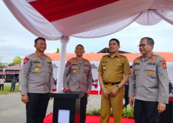 Andi Harun Resmikan Tower Pelatihan Satuan Brimob Batalyon B Pelopor