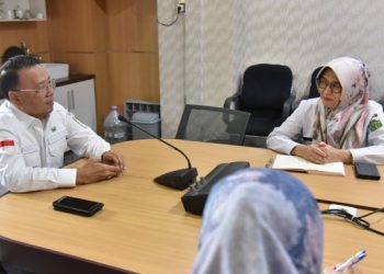 Dirut RSJD Atma Husada Makaham berkunjung ke Pemkot Samarinda.