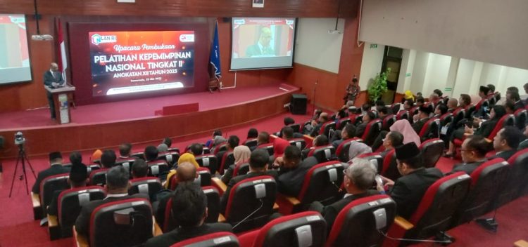 PUSLATBANG KDOD LAN Melaksanakan Pelatihan Kepemimpinan Nasional Tingkat II Angkatan XII Tahun 2023