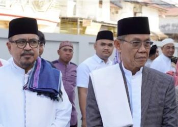 Shalat Idul Adha di Masjid Raya, Wawali Serahkan Hewan Kurban