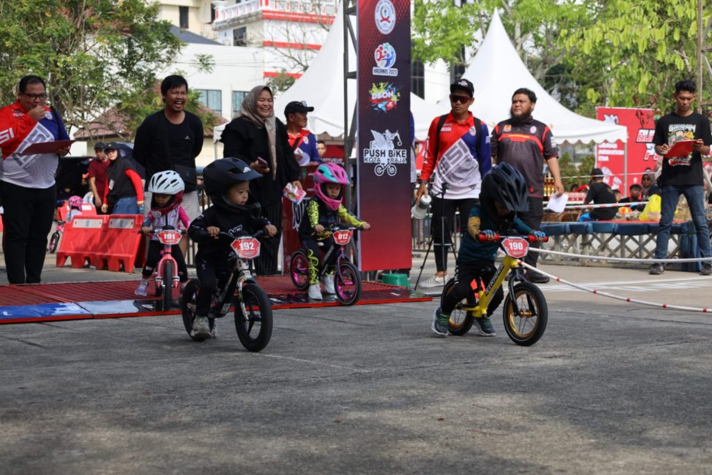 Bupati Cup Idaman Push Bike Kota Raja 2023 (ist)