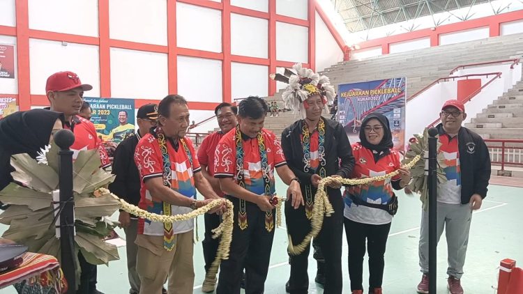 Sekda Kukar Sunggono Buka Kejuaraan Pickleball Kukar 2023 (ist)