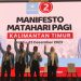 Ribuan Relawan Matahari Pagi Kaltim Deklarasikan Dukungan untuk Prabowo-Gibran