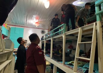 Antisipasi Gangguan Kamtib Nataru, Kalapas Samarinda Hudi Ismono Pimpin Sidak