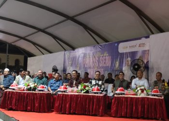 Pj Gubernur Kaltim Bersama Masyarakat PPU dalam Acara Seni dan UMKM dengan Artis Dangdut Ibu Kota