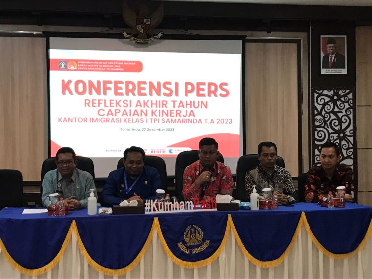 Kantor Imigrasi Kelas 1 TPI Kota Samarinda: Capaian Luar Biasa Pada Tahun 2023 Tunjukan Peningkatan Pelayanan dan Kepercayaan Masyarakat