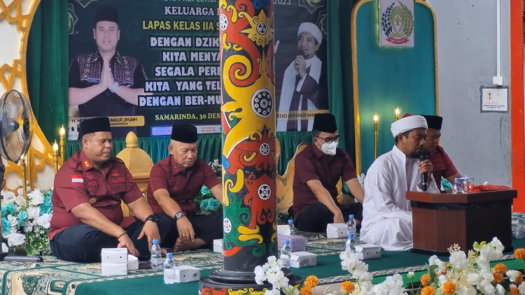 Tutup akhir tahun 2023, Lapas Samarinda Gelar Dzikir Akbar