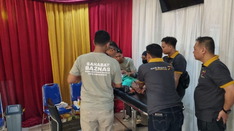 Baznas Kota Samarinda Sukses Kolaborasi dengan Kantor Imigrasi Kelas 1 Samarinda Gelar Khitanan Massal