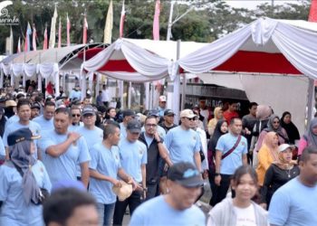 Peringati Hari Jadi ke-356 Pemkot Samarinda Adakan Jalan Santai dan Makan Bersama Masyarakat