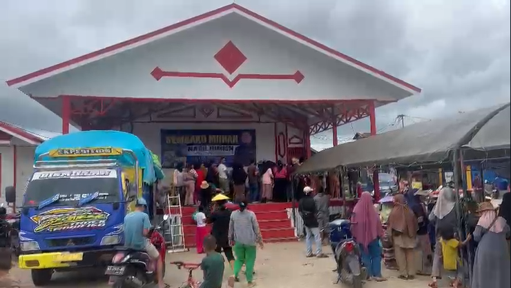 Caleg Partai Nasdem Nabil Husien Gelar Pasar Murah Sembako, Warga Dapat Manfaatkan Diskon 50%
