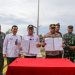 Pj Bupati PPU Buka Apel Linmas dalam Rangka Pengamanan Pemilu 2024