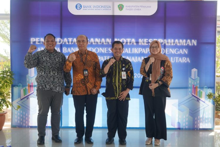 Pemkab PPU Tekan Nota Kesepakatan Kerjasama Dengan BI untuk Jaga Inflasi Daerah