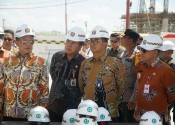 Pj Bupati PPU Dampingi Mendagri Tinjau Kemajuan Pembangunan Istana Presiden di IKN