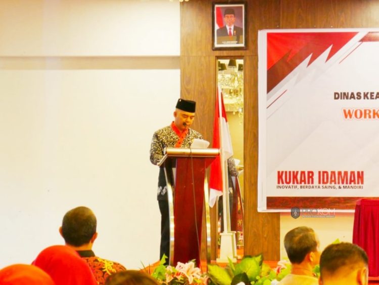 Asisten I Setkab Kukar, Ahmad Taufik Hidayat (dok.Prokom Kukar/Linimasa.co)