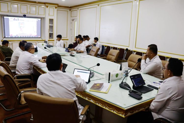 Pj Bupati PPU Makmur Marbun Ikuti Rakor Bersama Mendagri Membahas Persiapan Pilkada Serentak