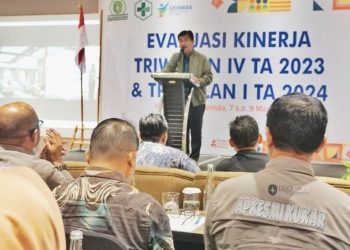 Sekda Kukar, Sunggono beri Arahan (dok.Prokom Kukar/Linimasa.co)