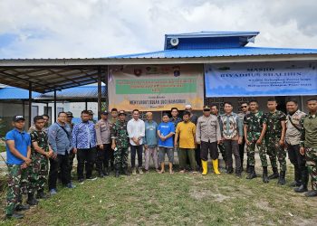 Kedepankan Sinergitas TNI – POLRI dengan Komponen Masyarakat Dandim 0913/PPU Fokus Karya Bakti di 5 Kelurahan terdekat Bandara VVIP