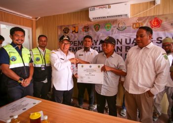 Pj Bupati PPU Serahkan Uang Ganti Rugi Lahan Pembangunan Bandara VVIP IKN Tahap II