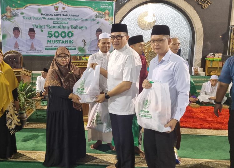 Baznas Samarinda Salurkan 5000 Paket Sembako untuk Mustahik di Penghujung Ramadan