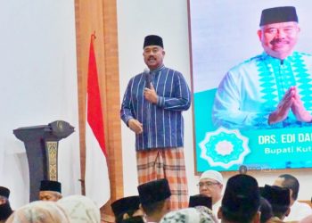 Bupati Kukar, Edi Damansyah (dok.Prokom Kukar/Linimasa.co)