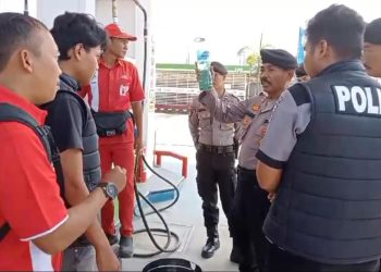 Pastikan Kepatuhan dan Kualitas Pelayanan Jelang Lebaran, Polres PPU Gelar Sidak SPBU