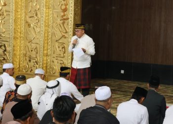 Pj Bupati PPU Hadiri Salat Id di Masjid Agung Al-Ikhlas Penajam, Sampaikan Hikmah Idul Fitri