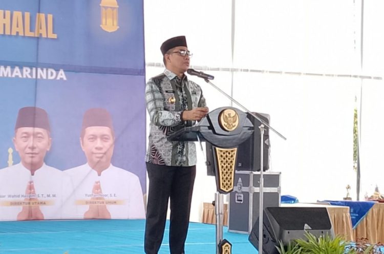 Walikota Samarinda Hadiri Silaturahmi Idul Fitri dan HUT ke-50 Perumdam Tirta Kencana