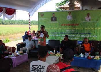Pj Bupati PPU Makmur Marbun Hadiri Syukuran Panen Raya Padi Kecamatan Babulu