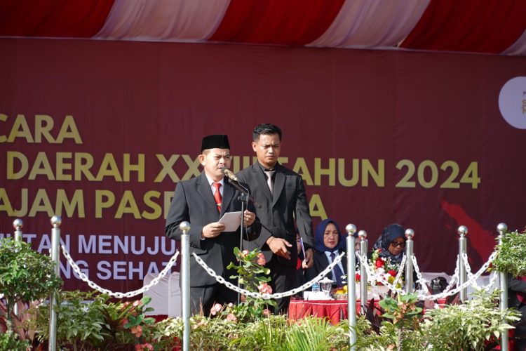 Upacara Peringatan Hari Otonomi Daerah, Sekda Tohar: Tumbuhnya Pusat Ekonomi Baru