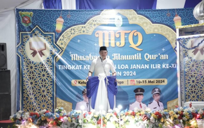 Walikota Samarinda Buka MTQ di Kecamatan Loajanan Ilir, Andi Harun : Al-Qur’an Sumber Akhlak Mulia untuk Generasi Muda