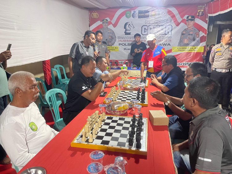 Kompetisi Catur Polsek Muara Jawa: Ajang Sportivitas dan Silaturahmi