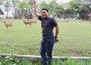 Kunjungi Penangkaran Rusa, Davindo: Pokoknya Seru Bisa Hilangkan Stres