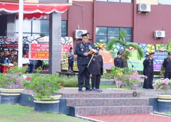 Kapolres Kukar, AKBP Heri Rusyaman (dok.Prokom Kukar/Linimasa.co)