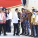 Pj Bupati PPU Zainal Arifin Sambut Pendaratan Perdana Presiden Jokowi di Bandara VVIP IKN
