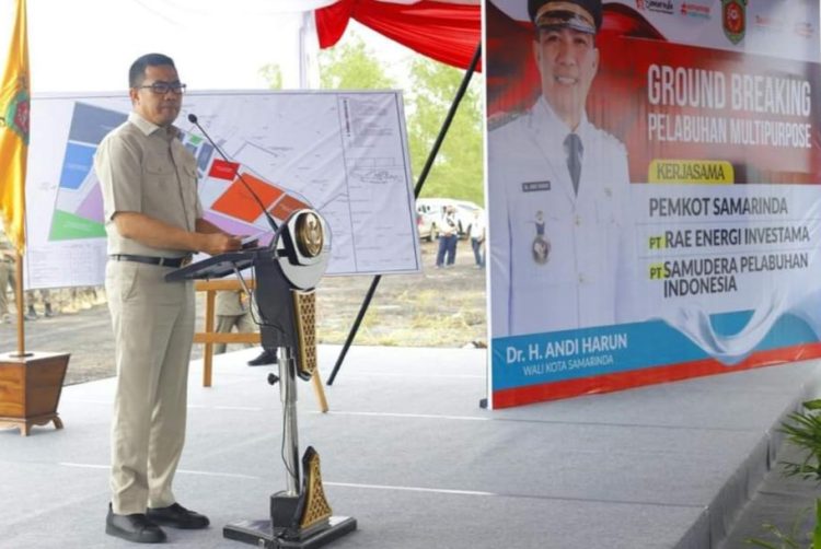 Andi Harun Hadiri Groundbreaking Pelabuhan Multipurpose di Bukuan Samarinda